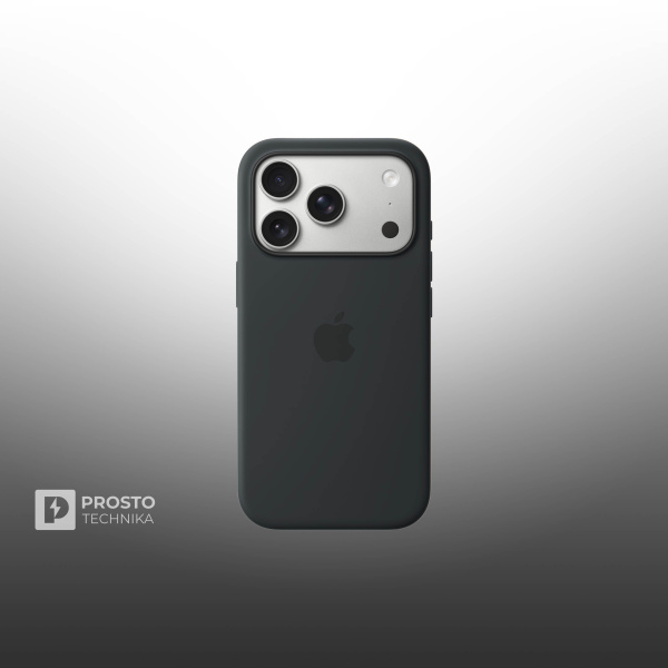 Чехол Apple iPhone 17 Pro Silicone Case with MagSafe - Black